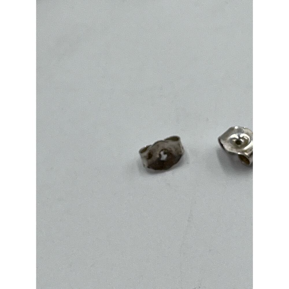 Sterling silver love‎ knot stud earrings View 4